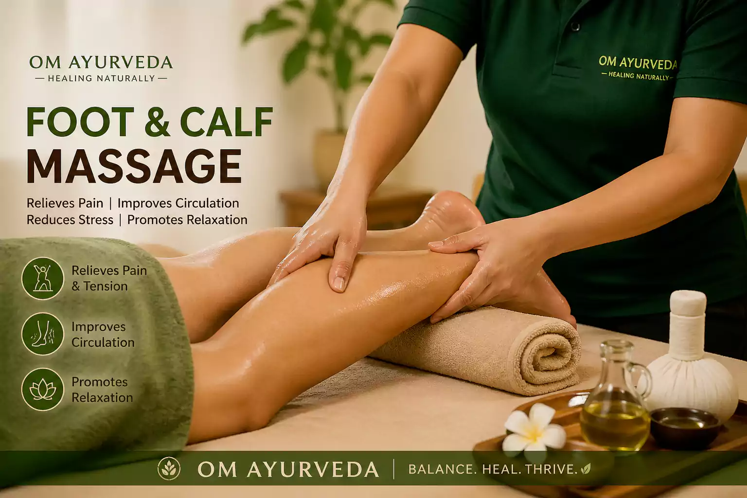 Foot & Calf Massage